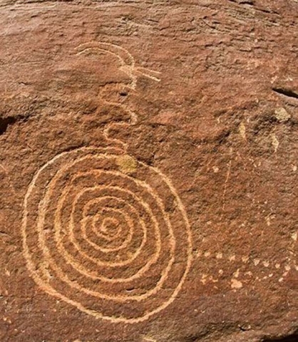 Austrailia Alice Springs concentric