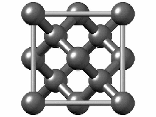 Diamond cubic animation