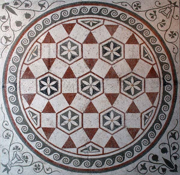 Roman mosaic Pal. Massimo Rome