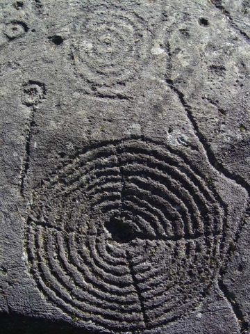 Switzerland Carschenna concentric glyphs