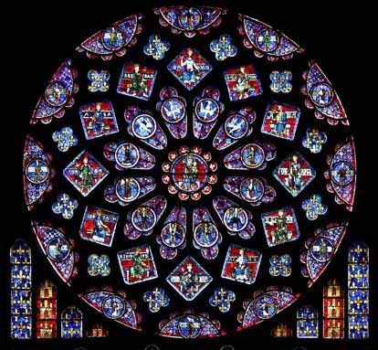 chartres rose