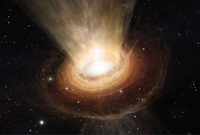 galaxy black hole