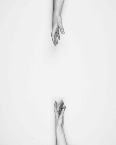 hand reaching