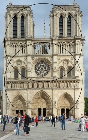 notre dame vesica