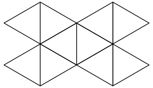 pentagonal bipyramid net