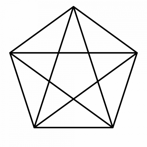 pentagram pentagon lr