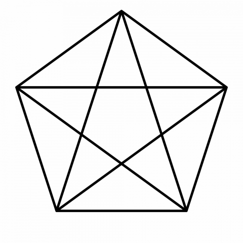 pentagram pentagon lr