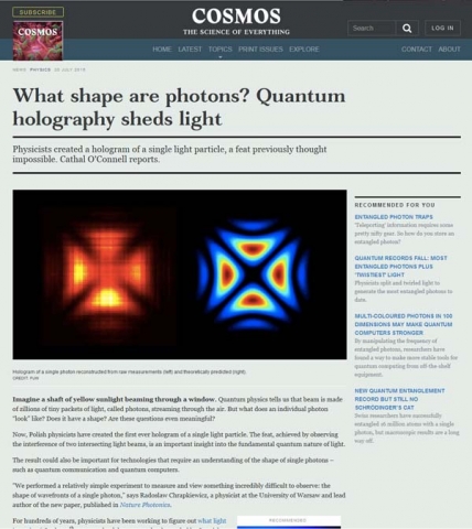 photon article