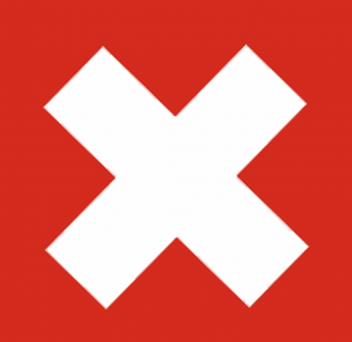 red x