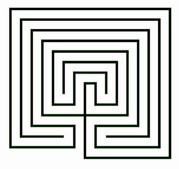 square labyrinth