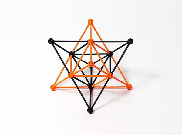 star tetrahedron star angle