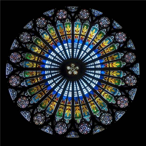 strausborg france rose window 536376 1920