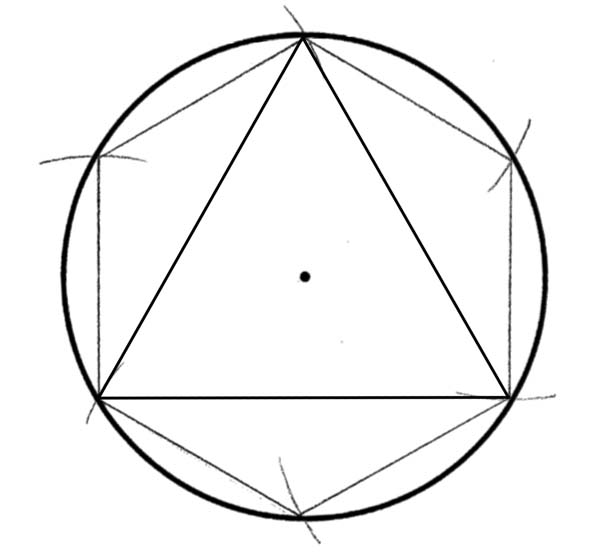 triangle circle