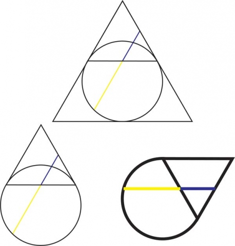 triangles golden ratio