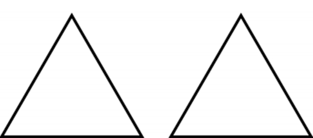 two triangles
