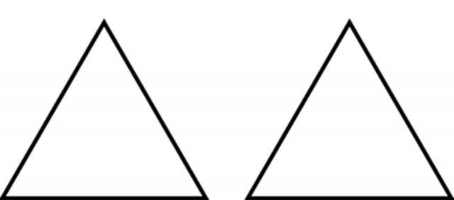 two triangles