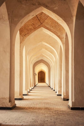 vesica art Islamic arches