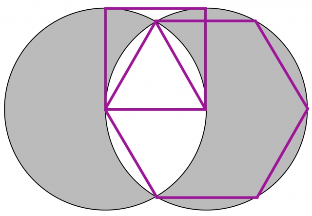 vesica hexagon