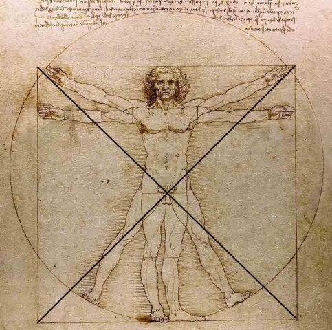 vitruvian cross